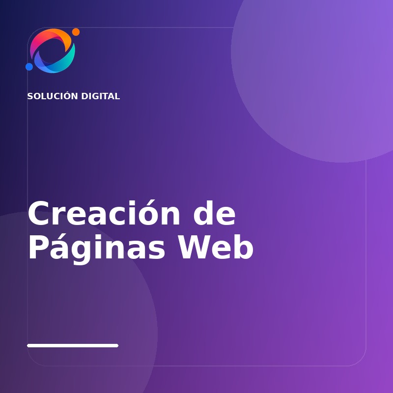Creación de Páginas Web